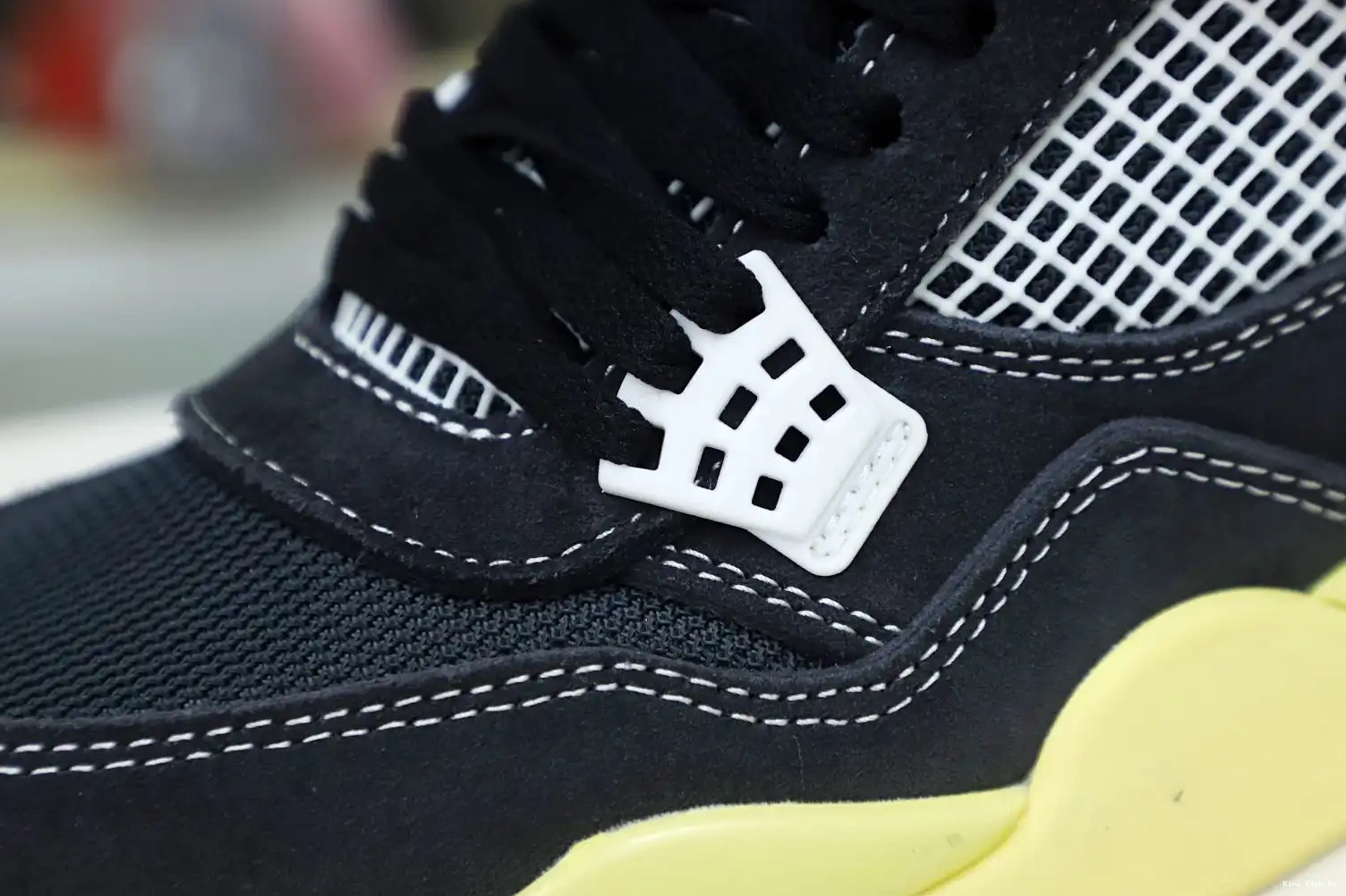 LA UNION RETRO AIR JORDAN X Kimikick 4 NOIR' 'OFF 0513